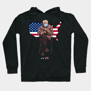 Bernie Sanders Mittens 2021 Hoodie